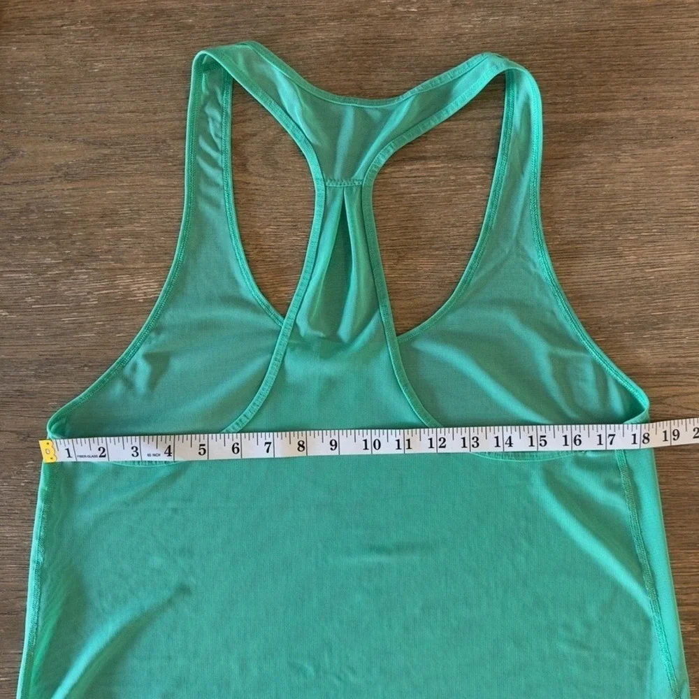 💚 Lululemon 105 Workout Gym Tank Top-Lightweight Mesh-Size 8-W1DR7S-Bali Breeze